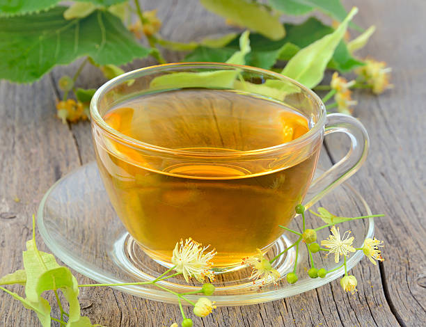 istock Tea with linden flowers 185565225