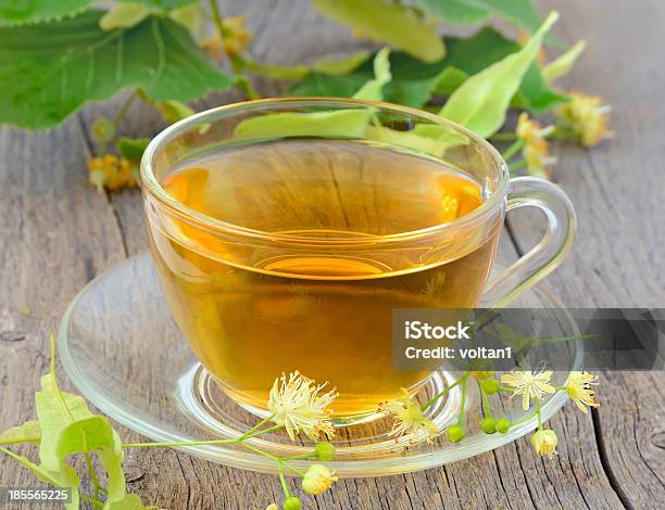 Tea With Linden Flowers Stock Photo - Download Image Now - Branch - Plant Part, Breakfast, Close-up