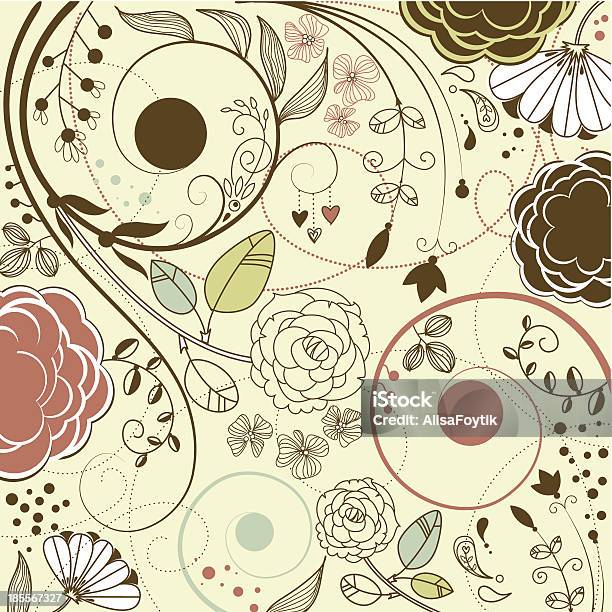 Doodle Fleurs Vecteurs libres de droits et plus d'images vectorielles de Abstrait - Abstrait, Botanique, Décoration de fête