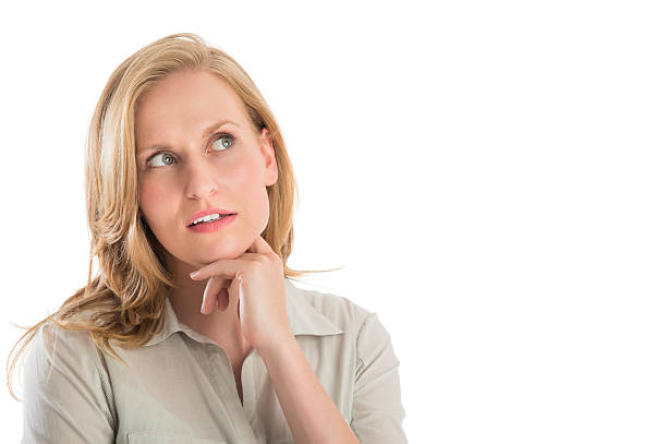 istock Thoughtful Young Woman Looking Away 185567444