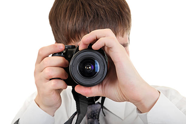 istock Person Take a Picture with Camera 185567950
