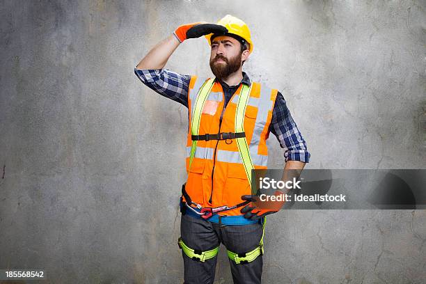 Trabalhador Da Construção Civil - Fotografias de stock e mais imagens de 30-39 Anos - 30-39 Anos, Adulto, Adulto de idade mediana