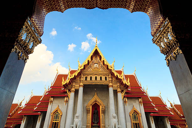 istock Wat Benchamabophit, bangkok, thailand 185570822