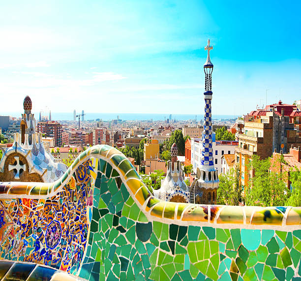 istock BARCELONA, SPAIN - JULY 25: The famous Park Guell 185572258