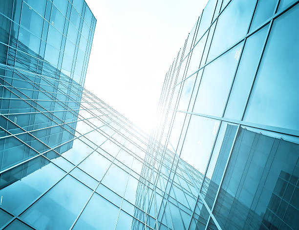 istock perspective black texture of tall block apartment building 185574598