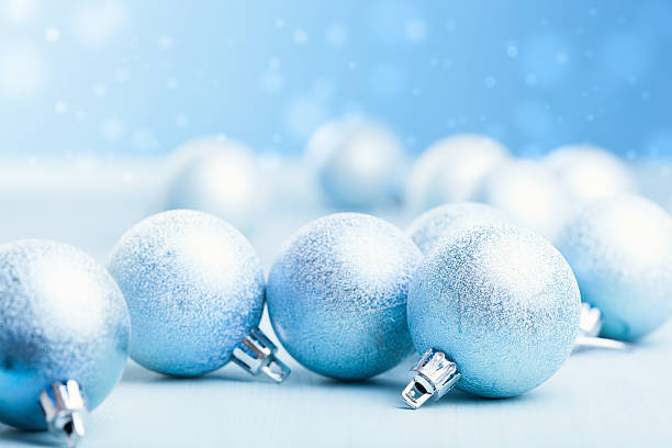 istock blue christmas balls over blurred background 185574648