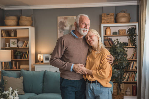 istock Grandfather and granddaughter 1855747544