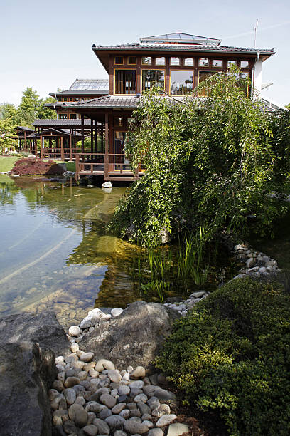 istock Japanese Garden in Bad Langensalza 185577424