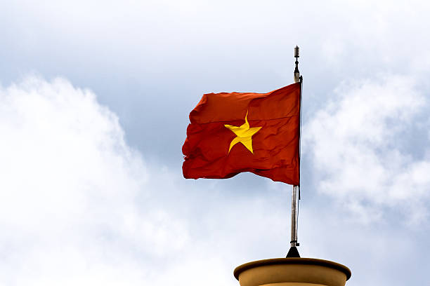 istock Flag of vietnam 185578360