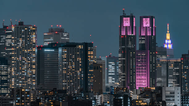 istock Urban buildings and apartment complexes 1855814414