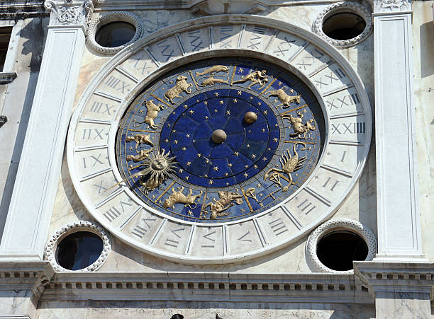 istock Astronomical clock at San Marco Square in Venice, Italy 185581583