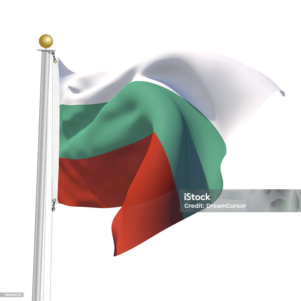 Bulgária - Foto de stock de Bandeira royalty-free