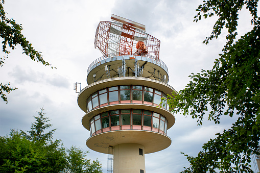 Air traffic control tower - radar tower