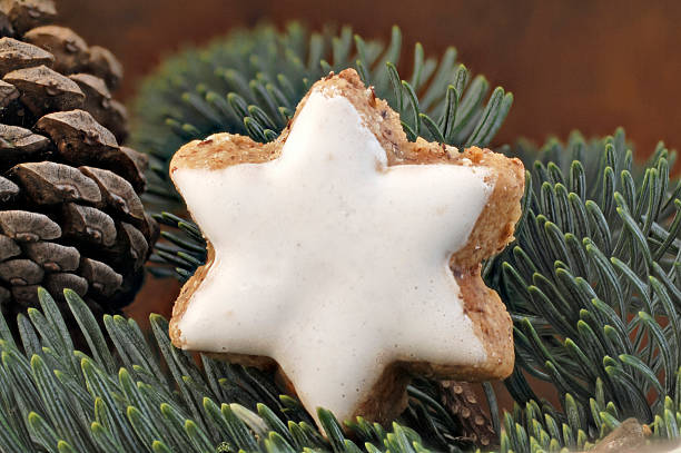 Christmas cookies cinnamon star