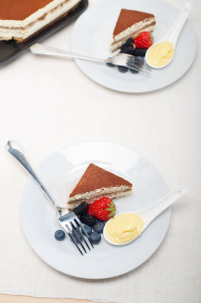 istock tiramisu dessert with berries and cream 185584571