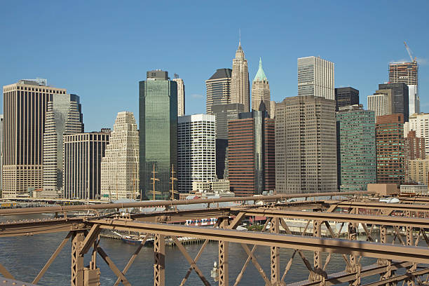 istock Lower Manhattan from the Brooklyn Bridge 185586463