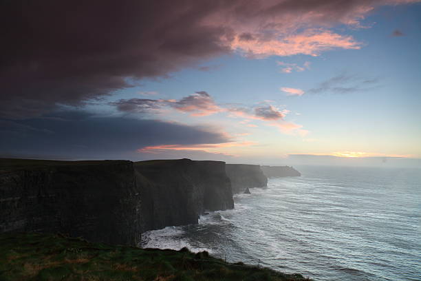 istock Cliffs of Moher at sunset in Co. Clare, Ireland 185587110