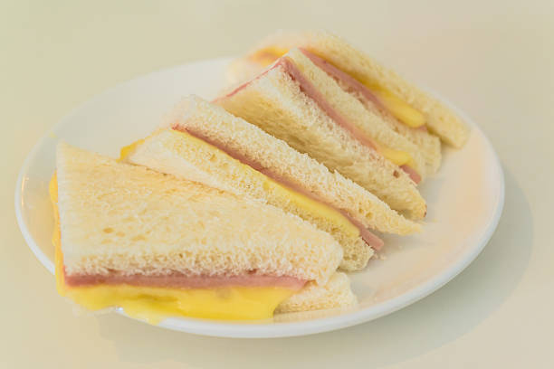 istock club sandwiches with ham and cheese 185589577