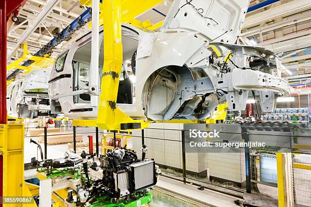 Car Production Stock Photo - Download Image Now - Car, Car Plant, Production Line