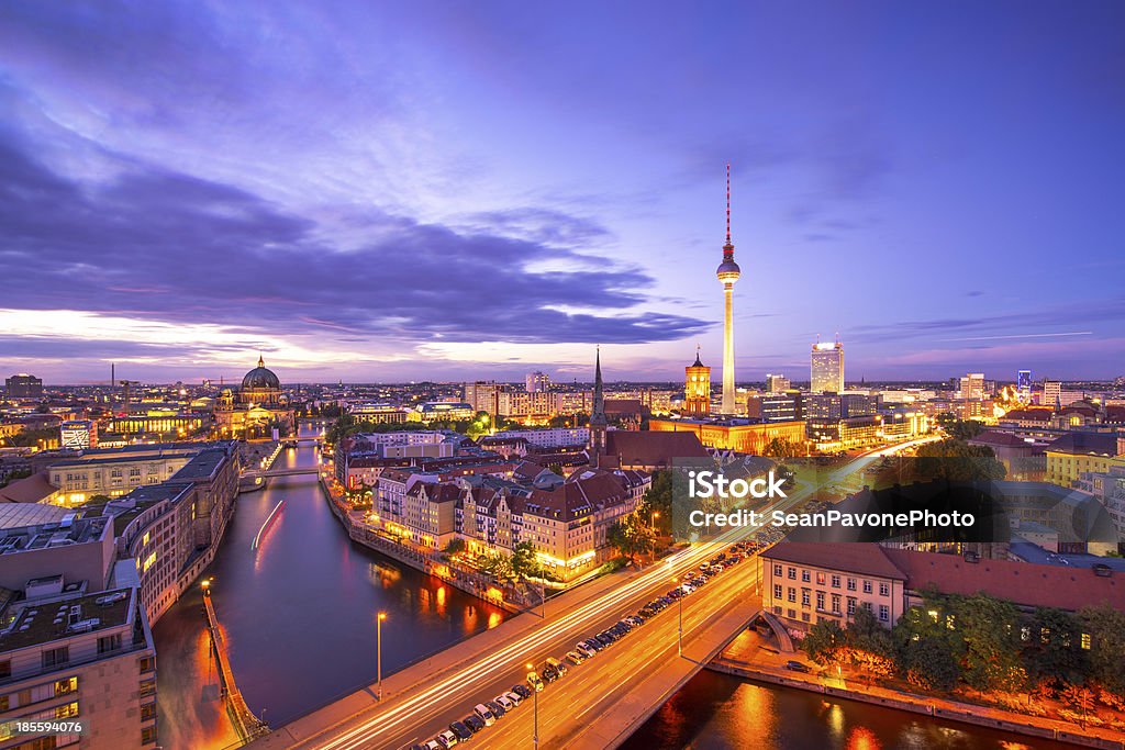 Skyline della città di Berlino - Foto stock royalty-free di 2013