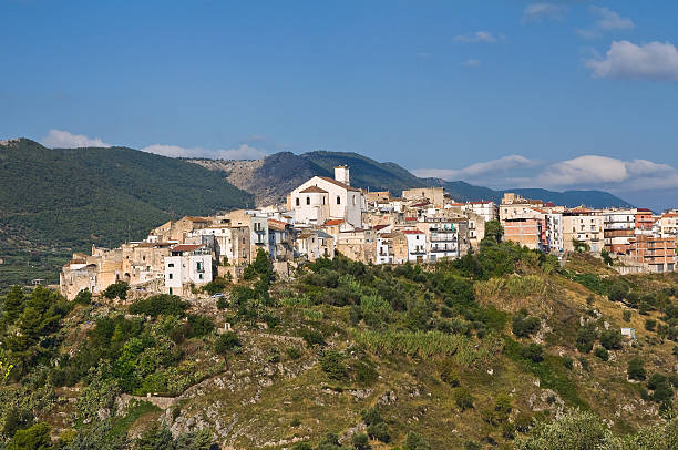 istock Panoramic view of Cagnano Varano. Puglia. Italy. 185594558