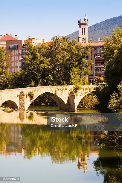 Alten Brücke Über Arga River Pamplona Navarra Stockfoto und mehr Bilder von Alt - Alt, Altertümlich, Alterungsprozess