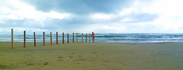 a woman, the sea and seduction