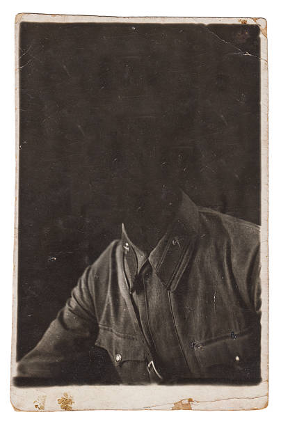 istock Old portrait photo 185598785