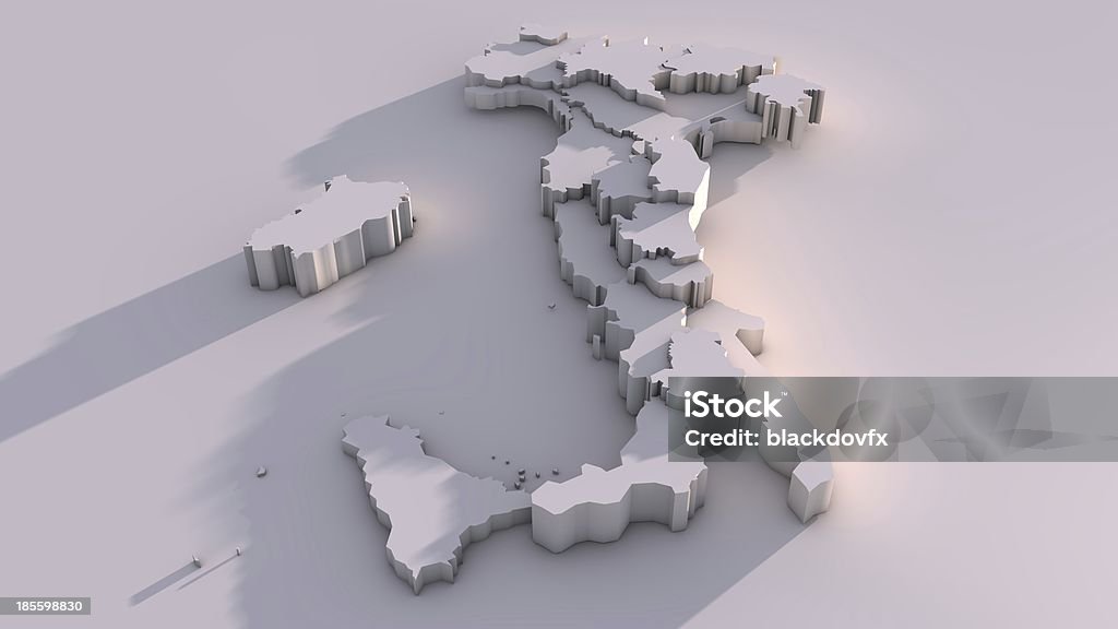 Mapa de Italia - Foto de stock de Italia libre de derechos