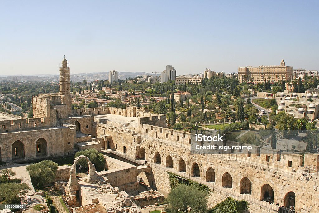 City of the king David, Jerozolima, Izrael. - Zbiór zdjęć royalty-free (Jerozolima)