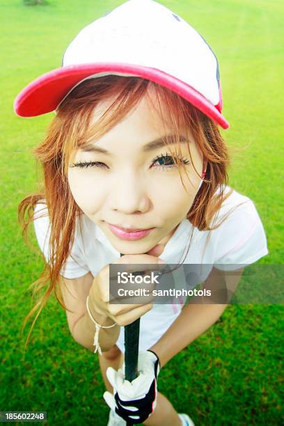 Frau Golfspieler Stockfoto und mehr Bilder von Abschlag - Golfsport - Abschlag - Golfsport, Abschlagen, Baum