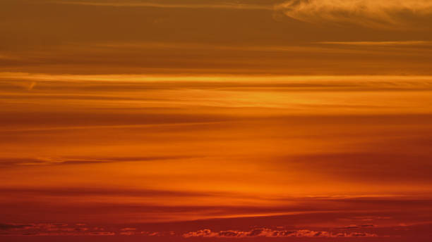 istock The warm and gentle light of a summer sunset clouds creates a peaceful atmosphere. 1856037973