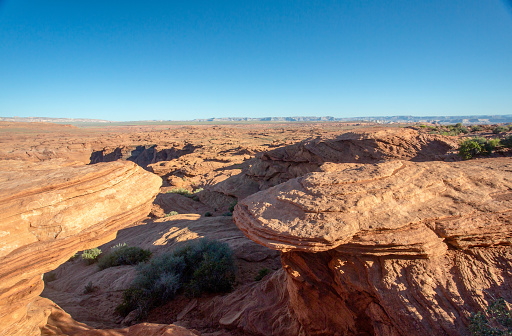 Striped Rock at dusk, Valley of Fire State Park, Nevada