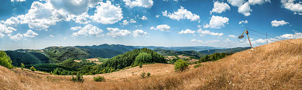 istock landscape, view from Baniste with an old ski lift 185614956