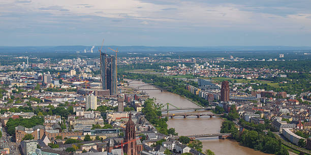 istock Frankfurt am Main, Germany - panorama 185615390