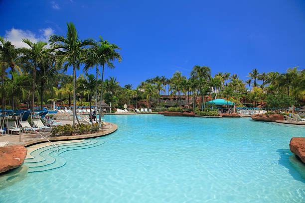 Atlantis Hotel on Paradise Island in Nassau,Bahamas.
