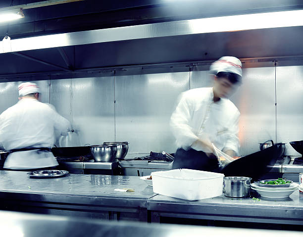 istock motion chefs of a restaurant kitchen 185620846