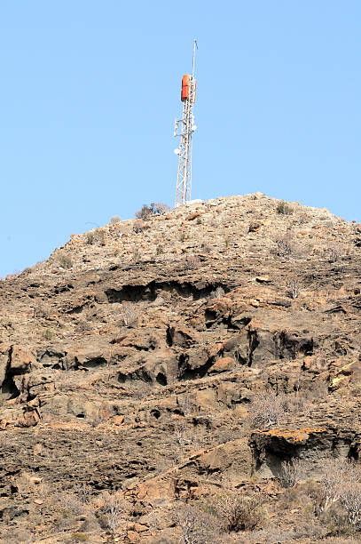 istock Antennas on the top of a Hill 185621200