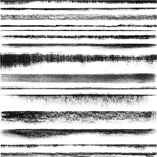 Vector illustration of Grunge stripes