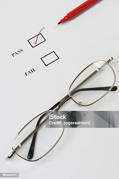 Check List Pass Stock Photo - Download Image Now - Abstract, Advice, Application Form