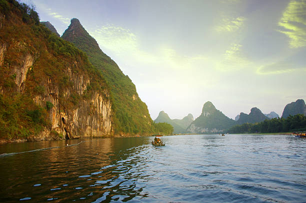 istock China Guilin rafting 185628838