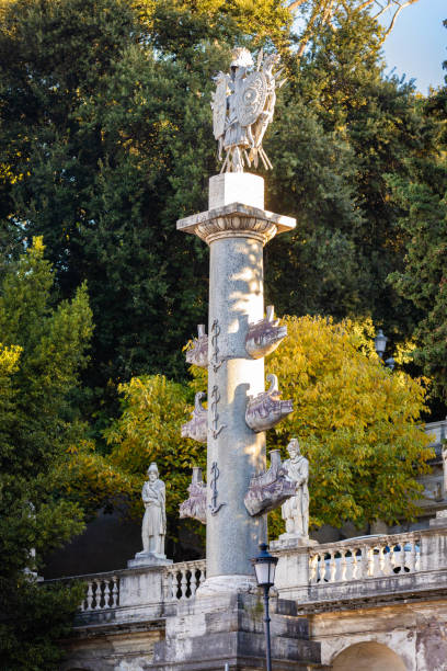 istock Terrazza del Pincio monument at Piazza del Popolo in Rome 1856331629