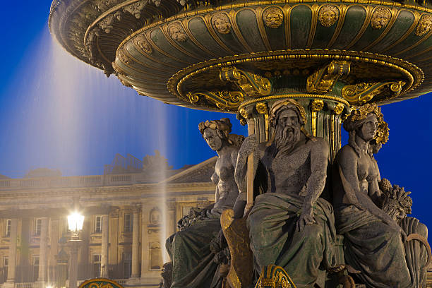 istock Fontaine des Fleuves, Concorde square, Paris 185635082