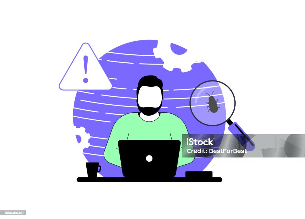 Software Bug Concept Optimize And Debug Code Qa Software Testing And ...