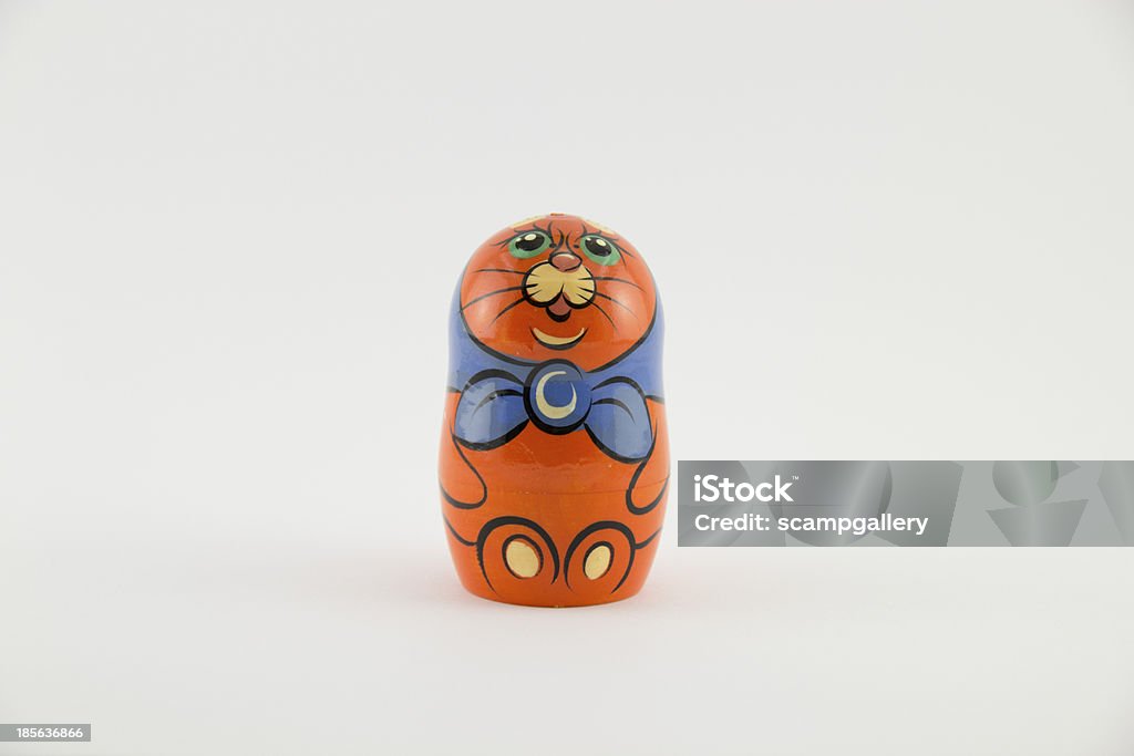 Engraçado Russa Boneca aninhadas (matryoshka Boneca) - Royalty-free Animal Foto de stock