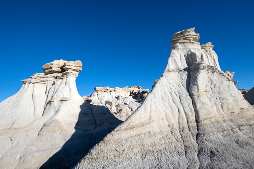 Rock formation at Valley of Dreams, New Mexico, USA