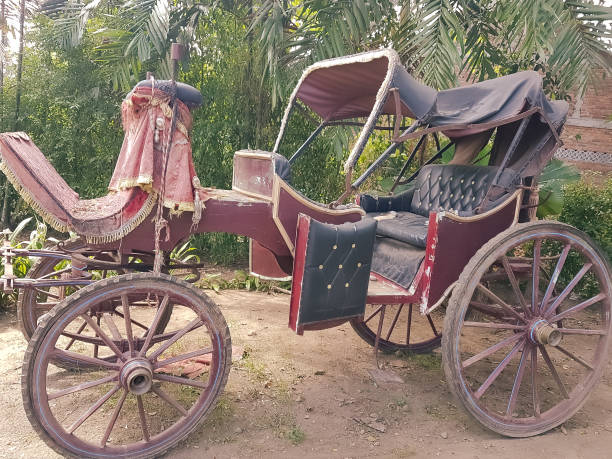 istock view of old horse carriage 1856393621