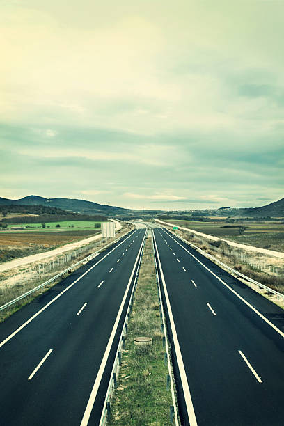 istock Vintage photo. Highway road 185641021