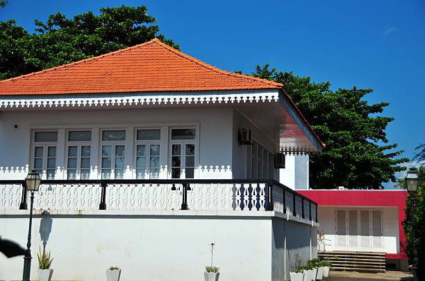 Borneo. Restored Colonial Building