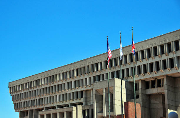 istock Boston, Massachusetts: City Hall 185641406